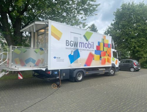 Gesundheit steht im Fokus: Besuch des BGW Mobils